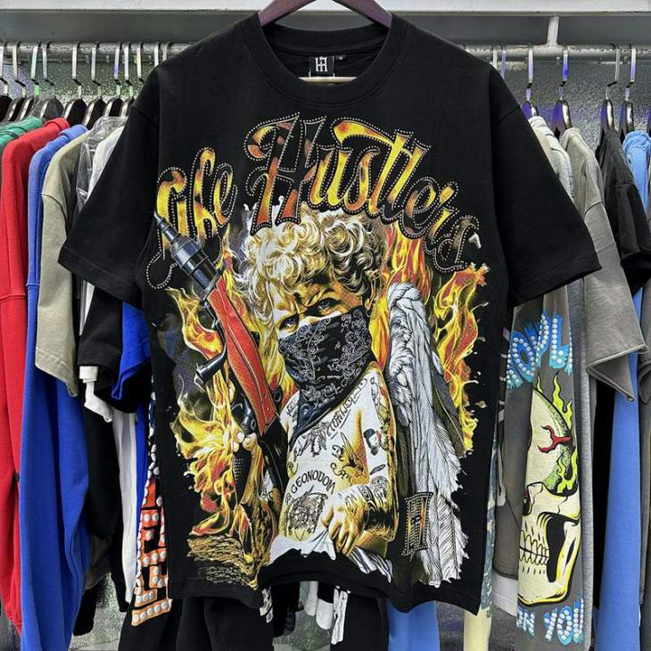 Picture of Life Hustlers T Shirts Short _SKULifeHustlersS-XL6htrLH0039413